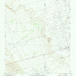 United States Geological Survey Notrees, TX (1971, 24000-Scale) digital map
