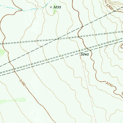 United States Geological Survey Notrees, TX (1971, 24000-Scale) digital map