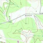 United States Geological Survey Nott Branch, TX (1964, 24000-Scale) digital map