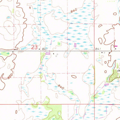 United States Geological Survey Nottawa, MI (1961, 24000-Scale) digital map