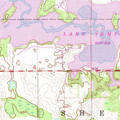 United States Geological Survey Nottawa, MI (1961, 24000-Scale) digital map