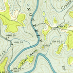 United States Geological Survey Nottely Dam, GA-NC (1942, 24000-Scale) digital map