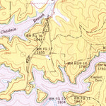 United States Geological Survey Nottely Dam, GA-NC (1966, 24000-Scale) digital map