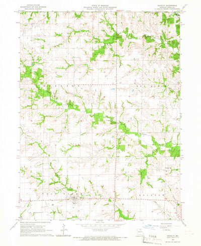 United States Geological Survey Novelty, MO (1965, 24000-Scale) digital map