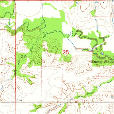 United States Geological Survey Novelty, MO (1965, 24000-Scale) digital map