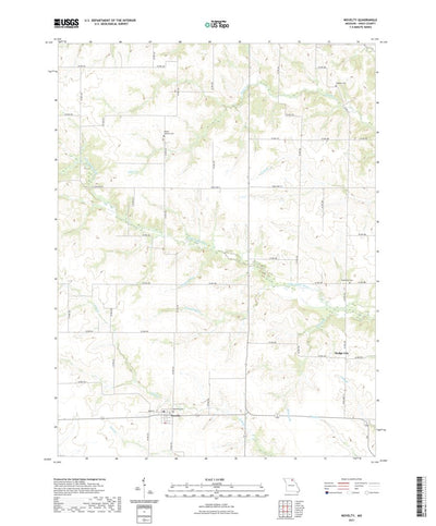 United States Geological Survey Novelty, MO (2021, 24000-Scale) digital map