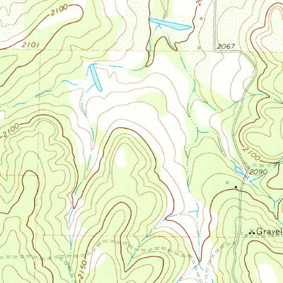United States Geological Survey Novice West, TX (1967, 24000-Scale) digital map
