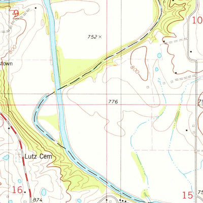 United States Geological Survey Novinger, MO (1979, 24000-Scale) digital map