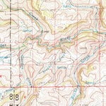 United States Geological Survey Nowater Creek, WY (1979, 100000-Scale) digital map