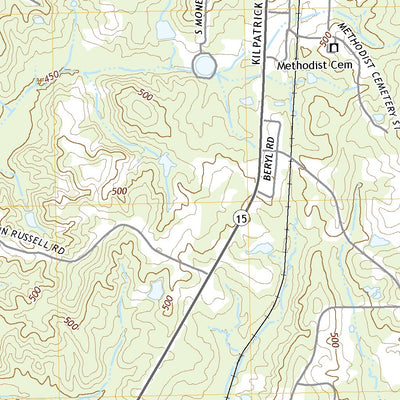 United States Geological Survey Noxapater, MS (2020, 24000-Scale) digital map