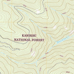 United States Geological Survey Noxon, MT (2020, 24000-Scale) digital map