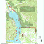 United States Geological Survey Noxon Rapids Dam, MT (1997, 24000-Scale) digital map