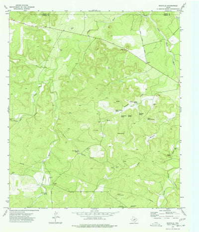 United States Geological Survey Noxville, TX (1974, 24000-Scale) digital map