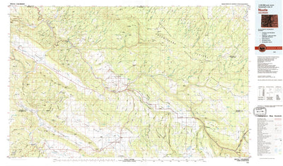 United States Geological Survey Nucla, CO (1983, 100000-Scale) digital map