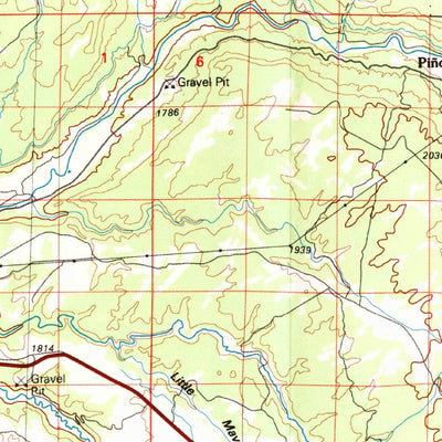 United States Geological Survey Nucla, CO (1983, 100000-Scale) digital map