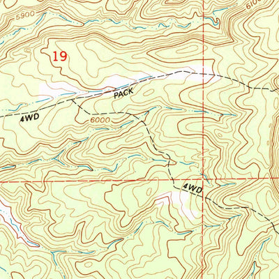 United States Geological Survey Nucla, CO (1994, 24000-Scale) digital map