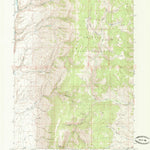 United States Geological Survey Nugent Park, WY (1967, 24000-Scale) digital map