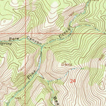 United States Geological Survey Nugent Park, WY (1967, 24000-Scale) digital map
