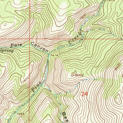United States Geological Survey Nugent Park, WY (1967, 24000-Scale) digital map