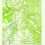 United States Geological Survey Nugent, TX (1957, 62500-Scale) digital map