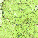 United States Geological Survey Nugent, TX (1957, 62500-Scale) digital map