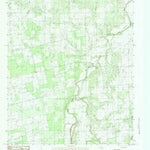 United States Geological Survey Nugent, TX (1984, 24000-Scale) digital map