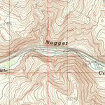 United States Geological Survey Nugget, WY (1985, 24000-Scale) digital map