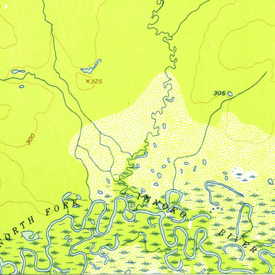 United States Geological Survey Nulato A-1, AK (1952, 63360-Scale) digital map