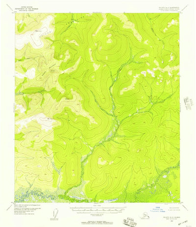 United States Geological Survey Nulato A-4, AK (1952, 63360-Scale) digital map