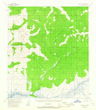 United States Geological Survey Nulato A-4, AK (1953, 63360-Scale) digital map