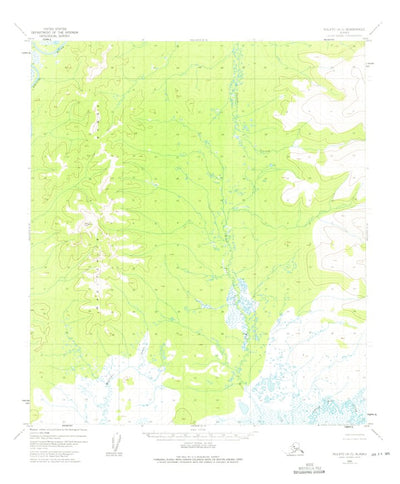 United States Geological Survey Nulato A-5, AK (1952, 63360-Scale) digital map