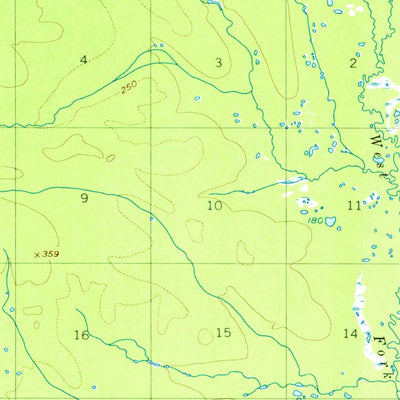 United States Geological Survey Nulato A-5, AK (1952, 63360-Scale) digital map