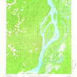 United States Geological Survey Nulato A-6, AK (1952, 63360-Scale) digital map