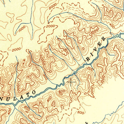 United States Geological Survey Nulato, AK (1945, 250000-Scale) digital map