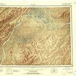United States Geological Survey Nulato, AK (1951, 250000-Scale) digital map
