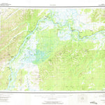 United States Geological Survey Nulato, AK (1952, 250000-Scale) digital map