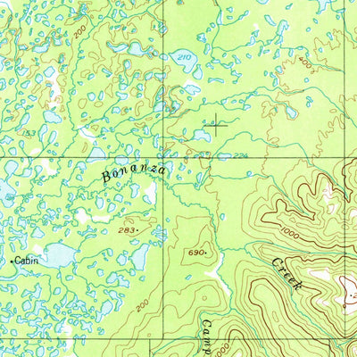United States Geological Survey Nulato, AK (1952, 250000-Scale) digital map