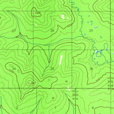 United States Geological Survey Nulato B-1, AK (1953, 63360-Scale) digital map