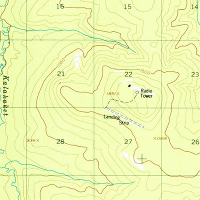 United States Geological Survey Nulato B-2, AK (1952, 63360-Scale) digital map