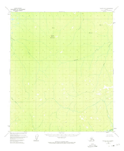 United States Geological Survey Nulato B-3, AK (1952, 63360-Scale) digital map