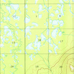 United States Geological Survey Nulato B-4, AK (1952, 63360-Scale) digital map