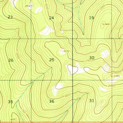 United States Geological Survey Nulato B-4, AK (1952, 63360-Scale) digital map