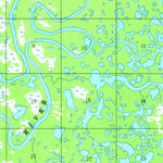 United States Geological Survey Nulato B-5, AK (1953, 63360-Scale) digital map