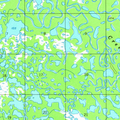 United States Geological Survey Nulato B-5, AK (1953, 63360-Scale) digital map