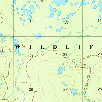 United States Geological Survey Nulato C-3, AK (1952, 63360-Scale) digital map
