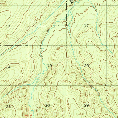 United States Geological Survey Nulato C-3, AK (1952, 63360-Scale) digital map
