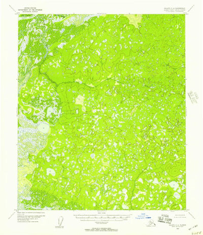 United States Geological Survey Nulato C-4, AK (1952, 63360-Scale) digital map