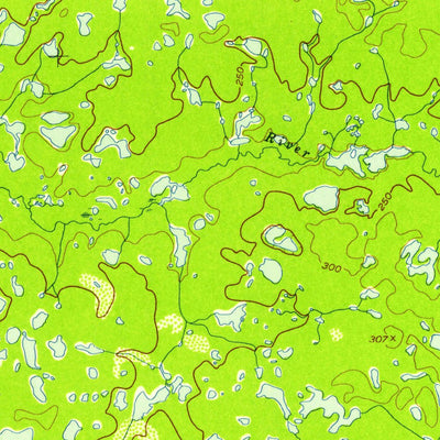 United States Geological Survey Nulato C-4, AK (1952, 63360-Scale) digital map