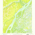 United States Geological Survey Nulato C-5, AK (1952, 63360-Scale) digital map