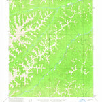 United States Geological Survey Nulato C-6, AK (1953, 63360-Scale) digital map